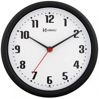 Relógio de Parede Preto - 6102-34 - Herweg