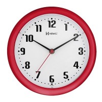 Relógio de Parede Vermelho - 6102-269 - Herweg